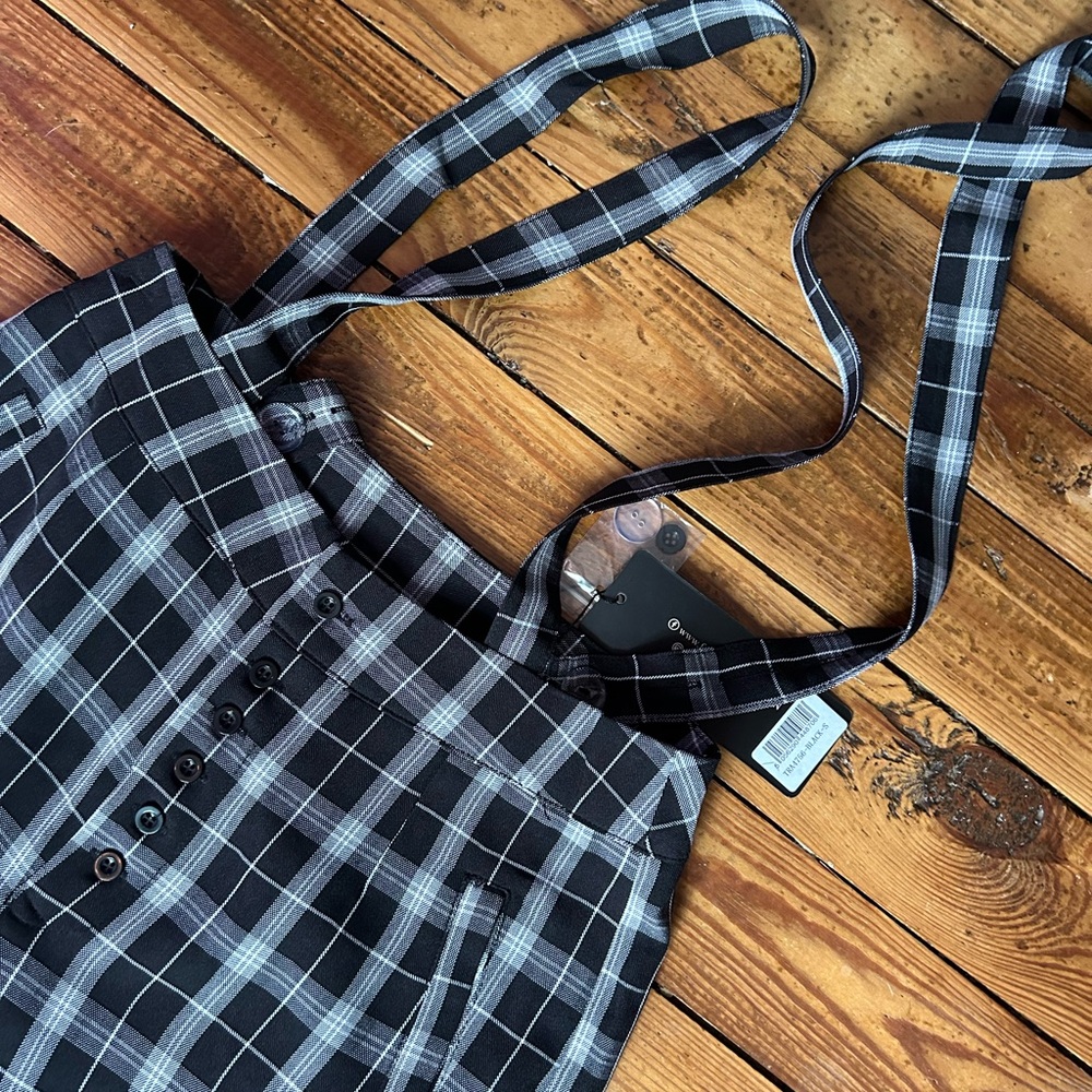 Voodoo Vixen High Waist Suspender Pants